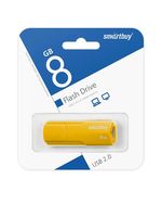 USB Flash Drive 8Gb Smartbuy Clue Yellow