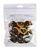 Набор резинок для волос "Тёмные" (40 шт.)