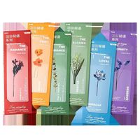 Набор закладок "Цветы" (6 шт.)