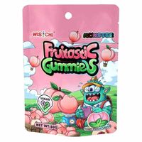 Конфеты жевательные "Wisichi Peach Pectin Candy. Со вкусом персика" (50 г)