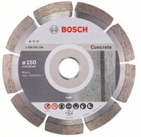Алмазный круг Bosch (сухая резка) по бетону (150х22 мм)