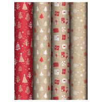 Бумага упаковочная "Craft NY pattern" (70х100 см)