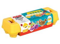 Сортер "Яйца. Фигуры и формы" (12 шт.)