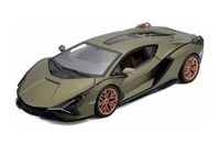 Модель машины "Lamborghini Sian FKP 37" (масштаб: 1/24; зелёный)