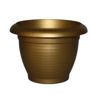 Кашпо "Terra" (9,3 л; золотой)