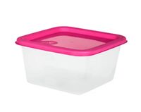Контейнер для продуктов "Fusion" (0,63 л; тёмно-розовый)