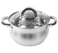 Кастрюля металлическая с крышкой 3,4 л "Elisa"