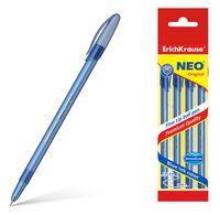 Набор ручек шариковых синих "Neo Stick Original" (0,7 мм; 4 шт.)