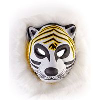 Маскарадные маска "Тигр" (желтый)