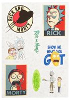 Набор наклеек №589 "Rick and Morty"