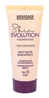Тональный крем для лица "Skin Evolution Soft Matte Blur Effect" тон: 20, beige