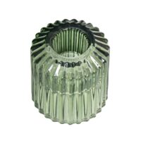 Подсвечник "Долли" (50х50х60 мм; зеленый)