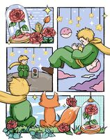 Картина по номерам "Коллаж. Маленький принц" (400х500 мм)