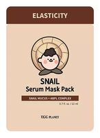 Тканевая маска для лица "Egg Planet Snail serum mask pack" (22 мл)
