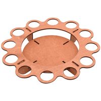 Подставка для кулича и яиц "Цветок" (24 см)