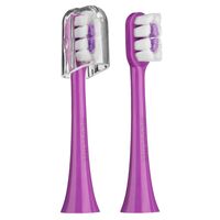Насадка для электрической зубной щетки Revyline RL 070 (фиолетовая, 2 шт.)