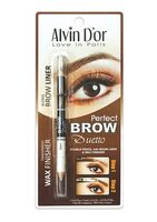 Карандаш для бровей "Brow Satin" (тон: 02, dark brown)