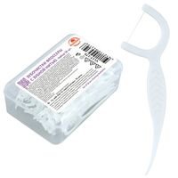 Зубочистки флоссеры с зубной нитью (50 шт.)