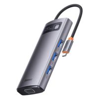 USB-хаб Baseus Metal Gleam Series 7in1 WKWG040013