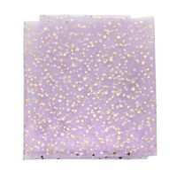 Фатин "Со звездочками" (50х50 см; лавандово-розовый)
