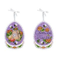 Набор для вышивания на фетре "Светлая пасха" (80х110 мм)