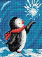 Алмазная вышивка-мозаика "Пингвин" (150х200 мм)