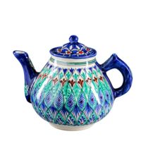 Чайник заварочный керамический "Узоры" (1,6 л)
