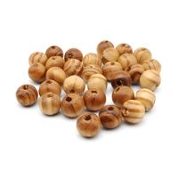 Бусины деревянные (10 мм; 30 шт.)