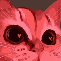 Картина по номерам "Влюблённый" (200х200 мм)