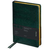 Ежедневник датированный "xGold" (А5, зеленый; 2023)