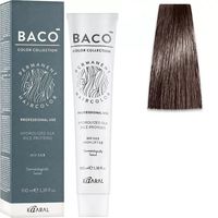 Крем-краска для волос "Baco" тон: 7.12, средний блондин пепельно-фиолетовый