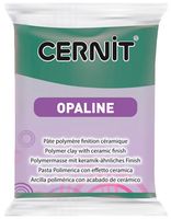 Глина полимерная "CERNIT Opaline" (селадоновый зеленый; 56 г)