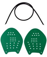 Лопатки для плавания "Target" (M; зелёные)