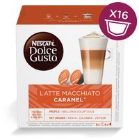 Кофе капсульный "Nescafe. Dolce Gusto. Latte Macchiato Caramel" (16 шт.)
