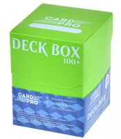 Пластиковая коробочка "Card-Pro" (зелёная)