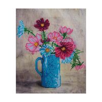 Канва с рисунком для вышивания бисером "Растрепы" (250х300 мм)