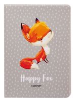 Обложка на паспорт "Happy Fox"