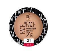 Компактная пудра для лица "Face To Face" SPF10 тон: 21, натуральный беж