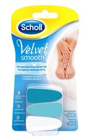 Насадки для пилки для ногтей Scholl "Velvet Smooth" (3 шт.)