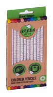 Набор карандашей цветных "SuperSoft. Green Series" (12 цветов)