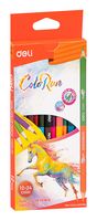 Набор карандашей цветных "Color Run" (12 шт.; 24 цвета)