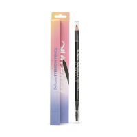 Карандаш для бровей "Delicate Eyebrow Pencil With Spiral Brus" тон: 01, светло-коричневый