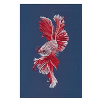 Набор для вышивания "Рыбка Петушок" (130х270 мм)