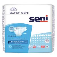 Подгузники для взрослых "Seni Super Medium" (М; 10 шт.)