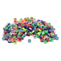 Бусины из полимерной глины "Глазки" (300 шт.)