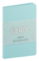 Книга для записей "Grace" (A5; голубой топаз)