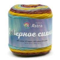 Пряжа "Северное сияние №04" (100 г; 210 м; секционный)