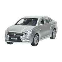 Машинка инерционная "Lada Vesta" (серый)
