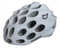 Шлем велосипедный "Whisper Plus" (L; белый)