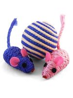 Набор игрушек для кошек (2 мышки, мяч)